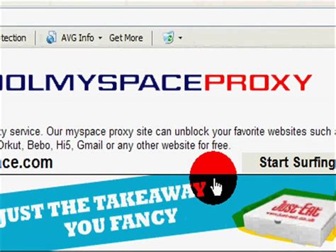 Unblock MySpace .